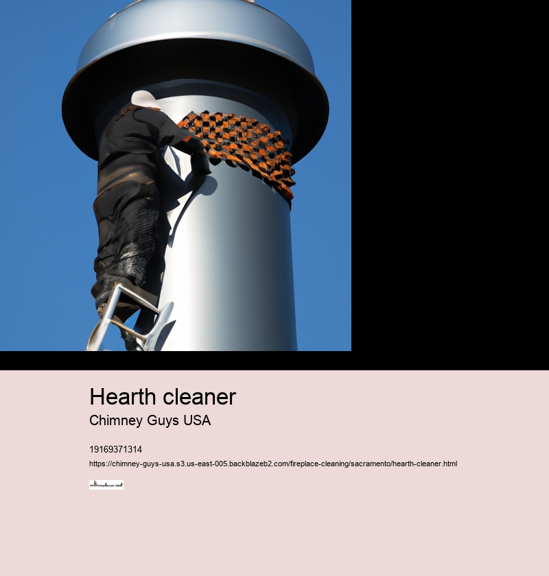 Hearth cleaner